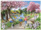 The House of Puzzles Puzzle Apple Blossom Time – 1000 Teile Puzzles für Erwachsene, Künstler illustriert, malerische Landschaft, Deluxe-Puzzle-Geschenke