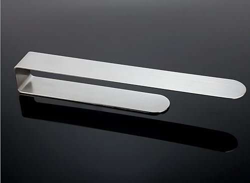 AMSAMOTION Handtuchhalter ohne Bohren, 304 Edelstahl Handtuchstange zum Kleben für Bad & Küche