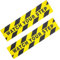 Watch Your Step Floor Tape 6 x 24 Inch– Non-Slip Caution Tape 2PCS & Warning Anti, Skid Adhesive Sticker Mind the Step Sign Outdoor Use – Safety Decal for Workplace Home (Keep Floor clean before use)