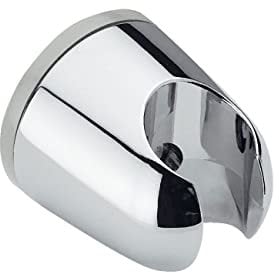Brausehalter / Wandhalter - rund - für Handbrause mit Schraube und Dübel