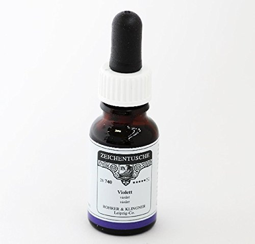 Rohrer & Klingner Zeichentusche Violett 12 ml