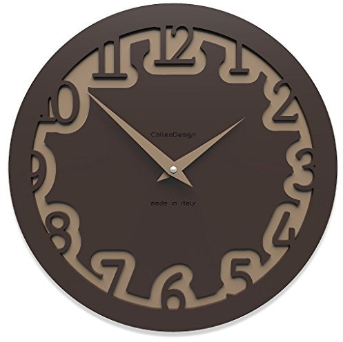 CalleaDesign 30 cm Labyrinth Schokoladenwanduhr