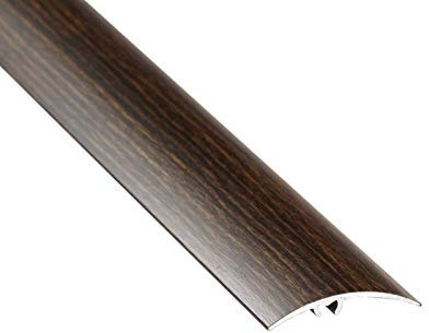 Aluminium Wood Effect Transition Strip Carpet Cover 47x930mm (3.05ft) Door Floor Threshold 5in1 Installation TMW Profiles (Venge)