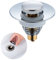 Gvolatee Ø 34-38mm Tapón de Lavabo Acero Inoxidable, Tapones Desagüe Lavabo Universal con 2 Juntas, Pop-Up Juego de desagüe con tamiz antiobstrucción, para Lavabo sobre encimera tapón de baño