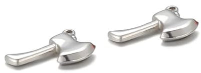 ZAAHH 10pcs Axe Pendant Hatchets Charms for DIY Jewelry Making Necklace Decoration Bracelet Accessories-27122