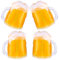 Palloncino Party Deco Palloncini di Birra, Pallone Gigante di Birra in Alluminio, XXL Pallone di Bottiglia di Vino, per Forniture Feste Celebrazione Matrimonio Compleanno