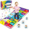 ENCOUN Klaviermatte, Piano Matte Kinderspielzeug ab 1 Jahr,Tier Klaviermatte Musikmatte, Lernspielzeug Geschenke für Baby Jungen Mädchen ab1 2 3 4 5 Jahre, 110cmx36cm