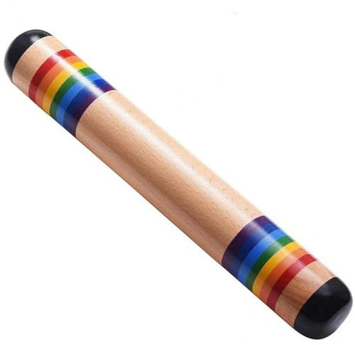 Regenstab aus Holz Regenmacher Regenschüttler sensorisches Spielzeug leichtes und einfach zu bedienendes Musikinstrument für Kinder und Erwachsene