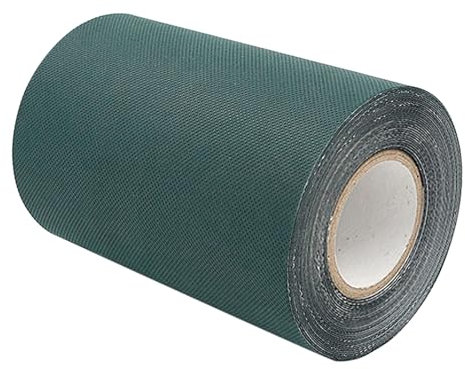 Klebeband für Kunstrasen, Selbstklebendes Rasenverbindungsband, Rasenkantenband für Fugenbefestigung, Garten Nahtbänder, Kunstrasenband für Teppichgrasmatten-Rasennahtverbindungen (15 cm x 5 m)