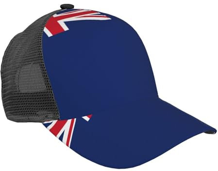 Mesh Cap mit Flagge der Turks- und Caicosinseln - Klassische weiche Kappe für Papa, schwarz / weiß, One size