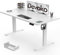 Devoko Electric Standing Desk 140x80cm with USB Charging Height Adjustable with Desktop Sit Stand Up Heavy Duty Steel 3 Memory Smart Pannel(White)