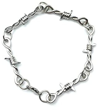 Fcnjsao Fashion Bramble Choker Necklace Women Men Hip-hop Gothic Punk Barbed Wire Little Thorns Necklace Choker Gifts