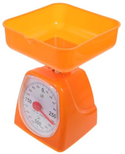 VINTORKY Mechanische Küchenwaage 1Kg Analoge Portionswaage Mit Zifferblatt Rutschfeste Küchenwaage Retro Für Lebensmittel Haushalt Und Chemieexperimente Kompakt