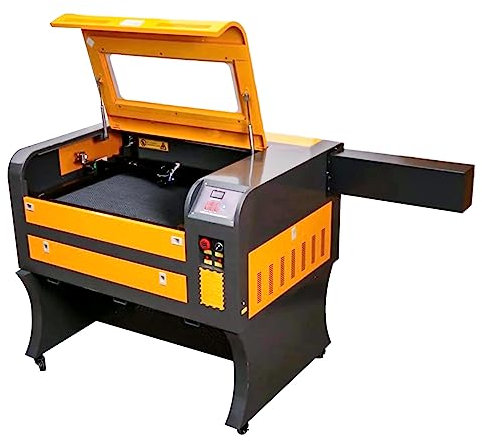 Furvveerr 50W CO2 Laser Graviermaschine 600mm x 400mm Lasergravierer Laser Cutting Engraver Graveur Laser Engraving Maschine mit M2 Mainboard für Holz/Leder/Papier