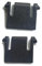 2Pcs Replacement Foot Stand Keyboard Bracket Leg Stand Replacement Foot Stand for Corsair K66 K68 K55 Keyboard Parts