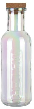 KASANOVA Bouteille D'eau Verre 1 L Bouchon Liège Aquallice