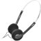 Black Retro Over-Ear Earphones, Mini Stereo Lightweight Headphones with Cord, Hi-Fi Stereo Earphone, 80s 90s Vintage Headset Wired, for Most Mobile Phones Playback Pevices Headphones