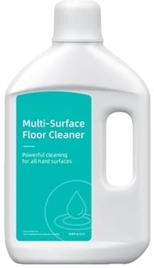 Solution nettoyante pour sols 33,81 fl oz, compatible avec Dreame X30, X30 Ultra, L10 Ultra, L10s Ultra, D10 Plus, X50 Ultra, aspirateur robot et balai à franges(1PACK)
