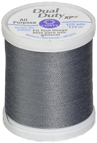 Coats: Thread & Zippers Coats Thread & Zippers Dual Duty XP General Purpose Thread, 125-Yard, Slate
