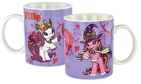 Unitedlabels AG Porzellan-Tasse, Lila, 1 Stück (1er Pack)