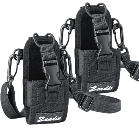 Zeadio Multi-function Pouch Case Holder for GPS Phone Two Way Radio (ZNC-D, Pack of 12)