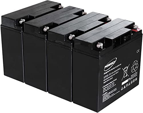 akku-net Blei-Gel Akku für USV APC Smart-UPS SMT2200I 20Ah (ersetzt auch 18Ah), 12V, Lead-Acid