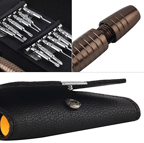 25 in 1 cacciavite Pentalobe Torx di riparazione per iPhone 4S 5 5S 6 6S Plus, Samsung Galaxy, Galaxy Note, LG, Nokia, HTC