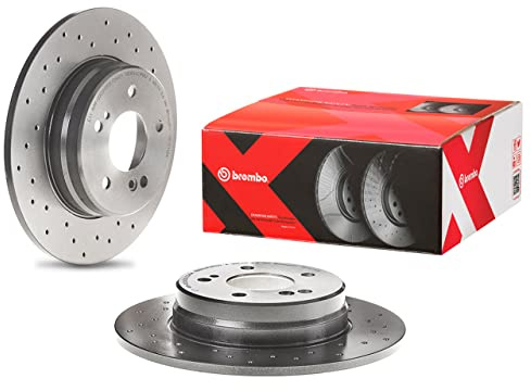 BREMBO 08.7211.2X Bremsscheiben | Kompatibel mit: MERCEDES-BENZ C-CLASS, C-CLASS, C-CLASS Coupe, C-CLASS T-Model, CLC-CLASS, CLK, CLK, CLK Cabriolet