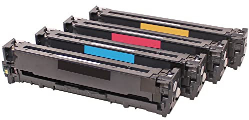 ABC Kompatibler Toner Schwarz für HP Color Laserjet 200 Color M251 M251n M251nw M276 M276n M276nw M 251 M 251n M 251nw M 276 M 276n M 276nw für HP 131A 131X CF210A CF210X