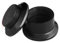 Treuheld Ohr Plug - Glitter - Petrol 6 mm