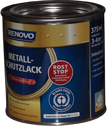 Metallschutzlack 375 ml RAL 0095 Weiß Renovo