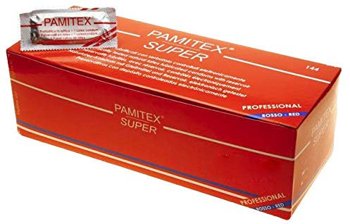 72 Kondome Kondome rot rot PAMITEX - Anonyme Packung