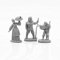 Pechetruite 3 x Townsfolk Waiter Beggar Shepherd - Reaper Bones Miniature zum Rollenspiel Kriegsspiel - 77665
