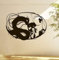 BKDPW Manga Anime Anime Cartoon Hayao Miyazaki Spirited Away Wandtattoo Vinyl Wandaufkleber Für Kinderzimmer Dekoration Kunst Wandbild Poster 84 X 58 cm