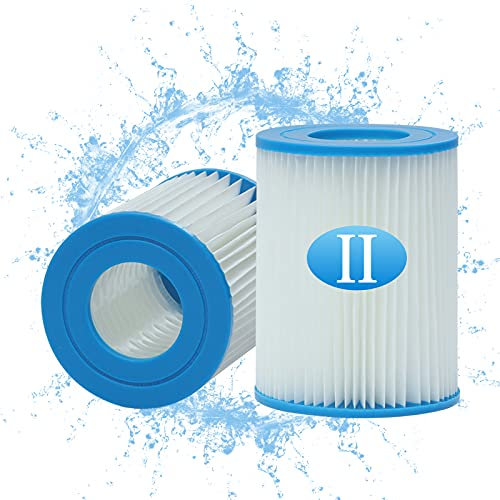 WRYIP Cartuccia Filtro Tipo II per Bestway Pompa della Piscina, Cartucce filtranti Taglia II per Bestway Piscine, per Bestway 58094 (2)