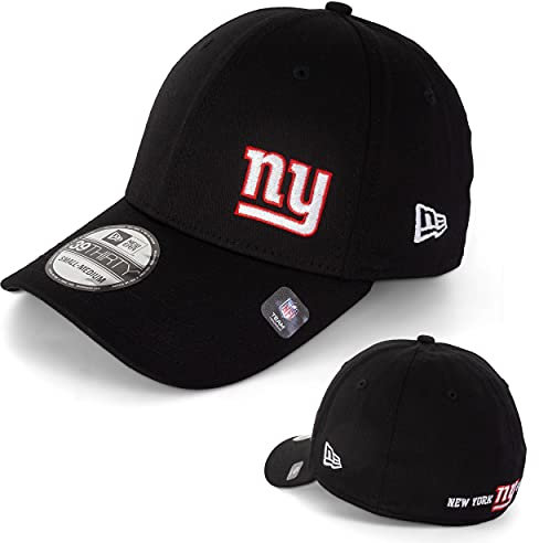 New Era Baseball Caps -39THIRTY Cap -Flawless Team Logo -MLB -NFL -NBA -Chicago Bulls -Lakers -Raiders -Yankees -Dodgers -Chiefs -Buccaneers -Saints -Sox -49ers (New York Giants, M)
