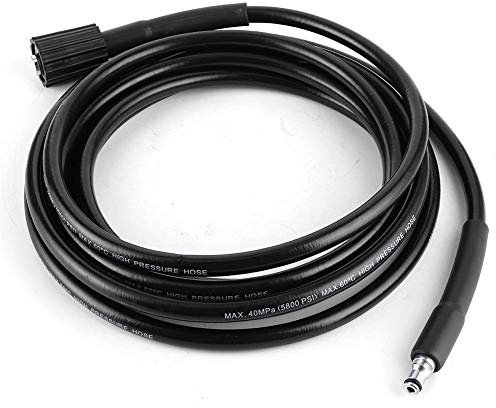 Qiilu 18Mpa M22 Pressure Washer Hose Jet Power Wash Fit for Nilfisk C100 C110 C120 C130 C140(10 Meters/32.8ft) U2g901