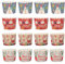 200stücke Cupcake Förmchen Für Weihnachten: Weihnachten Papier Muffinförmchen Weihnachten Cupcake Liner Muffinform Weihnachtsthema Cupcake Wrapper Muffinförmchen Papier（zufällige Stile）