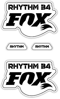 Adesivi compatibili con forcella bici Fox Rhythm 34 29''