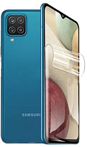 2 uds Protector de Pantalla Flexible para Samsung Galaxy A12 / Galaxy M12 6.5 3D Película de Hidrogel Transparente de TPU Huella Dactilar Desbloqueado NO Vidrio Templado