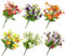 Kesote 6 Pcs Marguerite Artificielle, Bouquet Fleur Artificielle Extérieur Intérieur pour Deco Paques, Fleurs Artificielles Deco de 6 Couleurs pour Maison Jardin Décoration Mariage Anniversaire