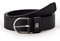 Tommy Hilfiger Damen Gürtel Timeless 3,5 cm Ledergürtel, Schwarz (Black), 80