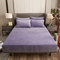 Sedefen Warme Spannbettlaken 160x200cm Lila Winter Flannell Bettlaken Plüsch Flauschige Cashmere Touch Boxspringbett Spannbetttuch für 25 bis 30cm Matraze