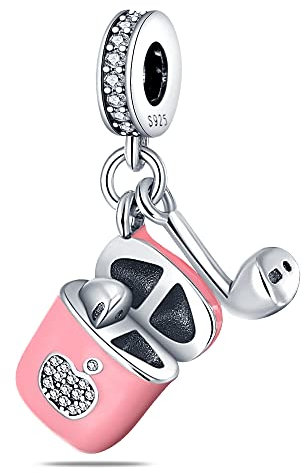 LNQOBU 925 Sterling Silber Charms für Armbänder und Halsketten Schmetterling Charms Musik Charms Perlen Schmuck Geschenk für Frauen Mädchen