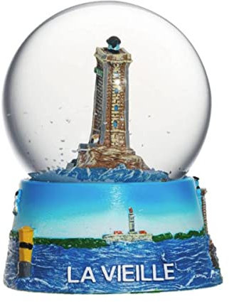 Isideco Schneekugel französischer Leuchtturm der Alten - La Vieille