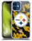 Head Case Designs Licenciado Oficialmente NFL Camou Logotipo de Pittsburgh Steelers Caso Funda de Gel Suave Compatible con Apple iPhone 12 Mini