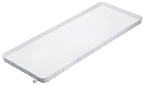 Abtropfschale für Klimaanlagen, Abtropfschale für Kondensatwassersammler, Abtropfschale aus PP5-Kunststoff, Universelles Ablaufset für Fenster-Klimaanlagen, Perfekt für Abflusswanne im Innen- und Auße