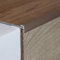 PROVISTON Profilo di bordatura e finitura, in alluminio, 10 x 25 x 1000 x 3 mm, bronzo chiaro, profilo di chiusura, profilo per pavimento
