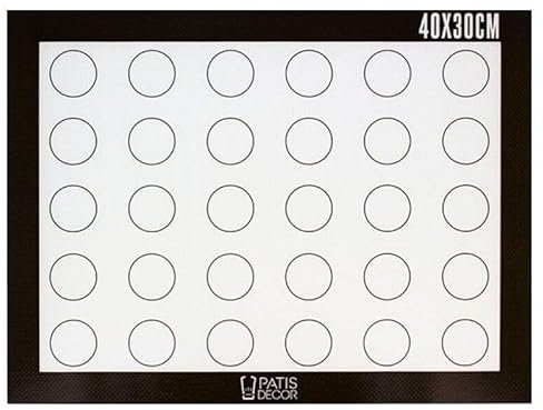 Tapis de cuisson silicone pour macarons 40 x 30 cm