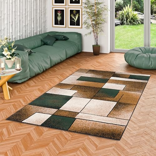 Pergamon Moderner Kurzflorteppich - Vielfältige Muster und Farben - Verschiedene Größen erhältlich - Stilvolles Wohnaccessoire für Ihr Zuhause